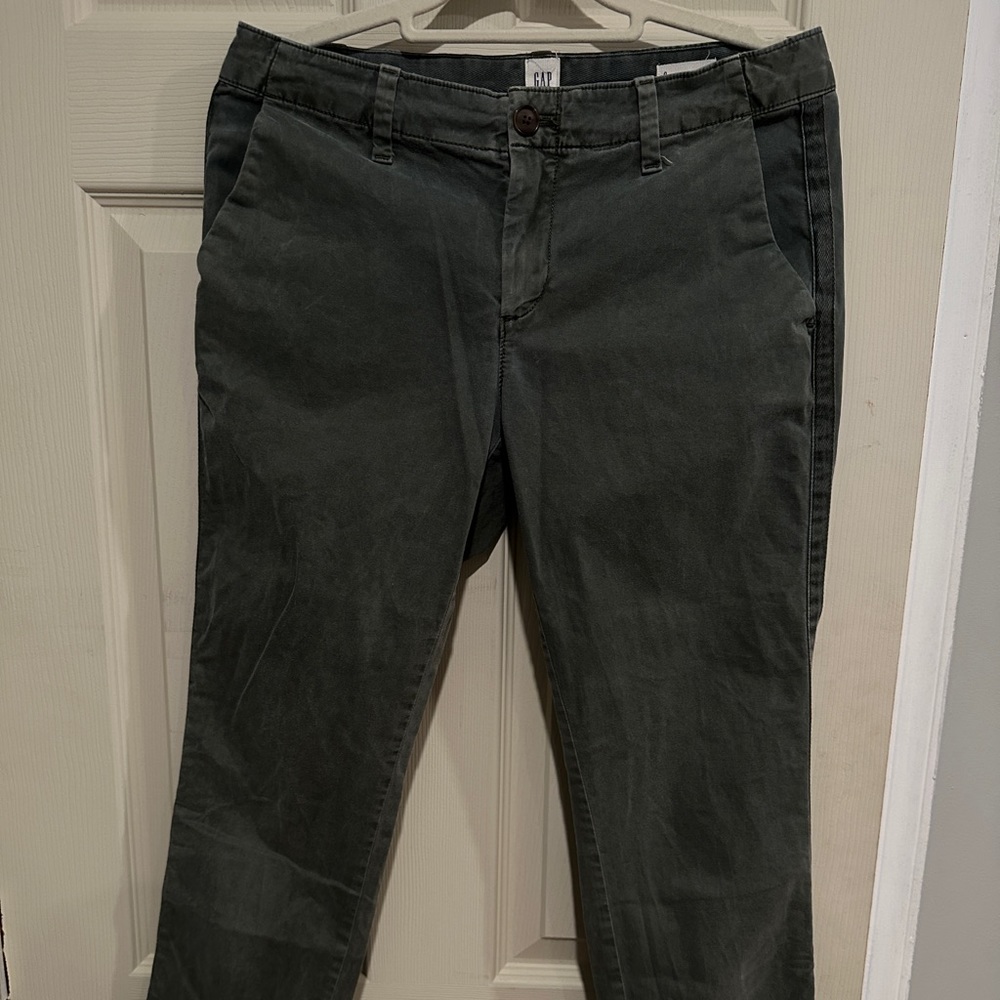 GAP Women Pant, Green, size S, like new